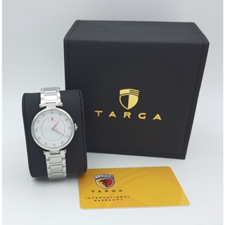 นาฬิกา TARGA WOMENS TA026505 QUARTZ WHITE DIAL พร้อมกล่อง (ใหม่)