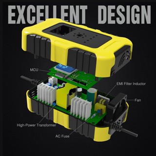 เครื่องชาร์จแบตเตอรี่รถยนต์อัจฉริยะ 12V 10A 24V 5A เครื่องชาร์จซ่อมพัลส์สําหรับรถบรรทุกรถยนต์รถจักรยานยนต์