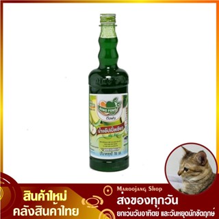 น้ำผลไม้เข้มข้น น้ำแอ๊ปเปิ้ลเขียว 755 มล. Dingfong DING FONG ติ่งฟง Concentrated Green Apple Squash Fruit Juice น้ำผลไม้