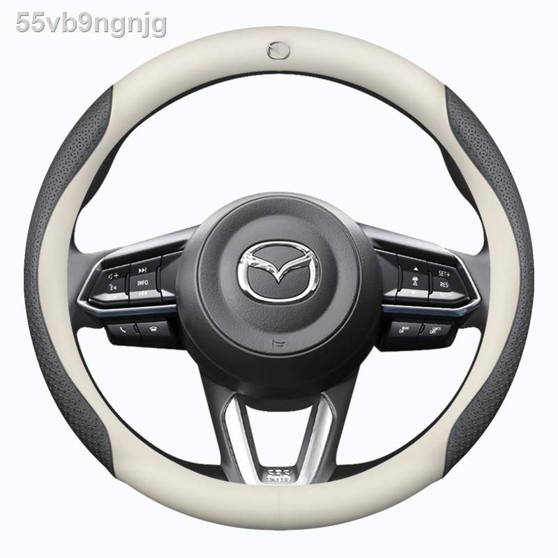 【Mazda3 2023】เหมาะสำหรับ Mazda 3/6 Angkesaila cx5 Ruiyi CX4 Atez CX30 Xingcheng หนังหุ้มพวงมาลัย