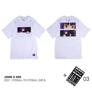 เสื้อเชิ้ตแขนสั้น เสื้อยืดแขนสั้น เสื้อยืดคอกลมแขนสั้น LL StreetJONE500 Collection 2021 01-04 / 43-47 ใสสบาย