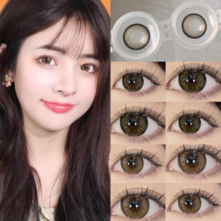 [Doll Eyes &amp; Graded lens] คอนแทคเลนส์ บิ๊กอาย 14.5 มม. ไล่โทนสี แฟชั่น 0-8 องศา