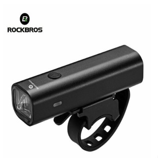 ♠✢[Fulfilled by Shopee]Rockbros ไฟหน้า LED แบบชาร์จ USB สำหรับจักรยาน