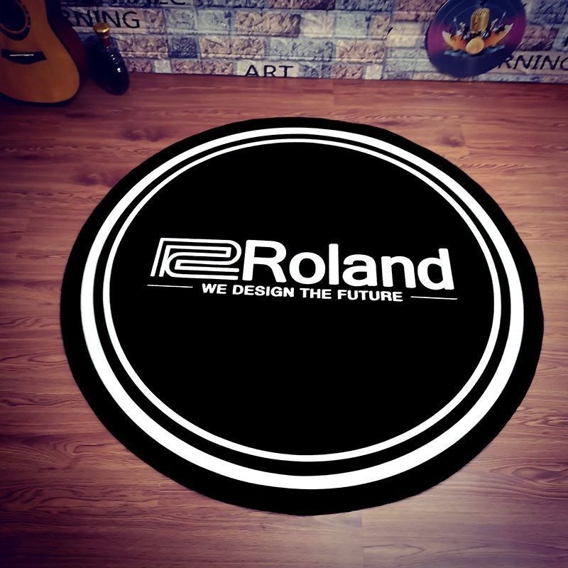 คุณภาพดี Roland Roland พรมกลองไฟฟ้า แจ๊ส กลอง เก้าอี้เล่นเกม ฉนวนกันเสียง ร็อค ลดเสียงรบกวน กลองเสื่อ แร็คกลอง กันลื่น พื้นเสื่อ ราคา ถูกที่สุด ดีลบีเคเค แกลเลอรีภาพที่ 3