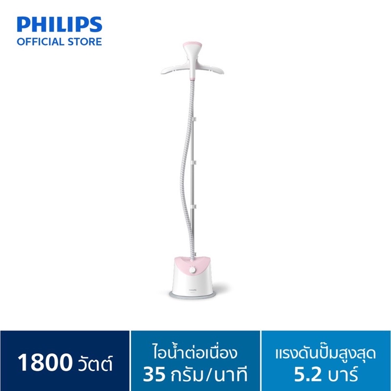 Philips Easy Touch เครื่องรีดไอน้ำแบบตั้งได้ GC484/40