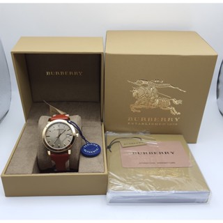 นาฬิกา BURBERRY UNISEX BU9016 LARGE CHECK QUARTZ พร้อมกล่อง (ใหม่)