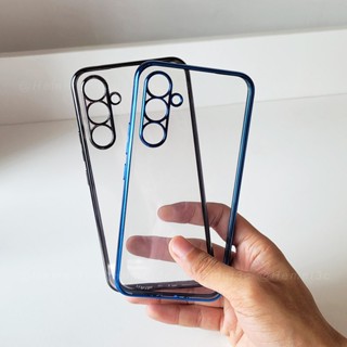 เคสโทรศัพท์มือถือแบบนิ่ม TPU ใส สําหรับ Samsung Galaxy A54 A34 A14 A53 5G