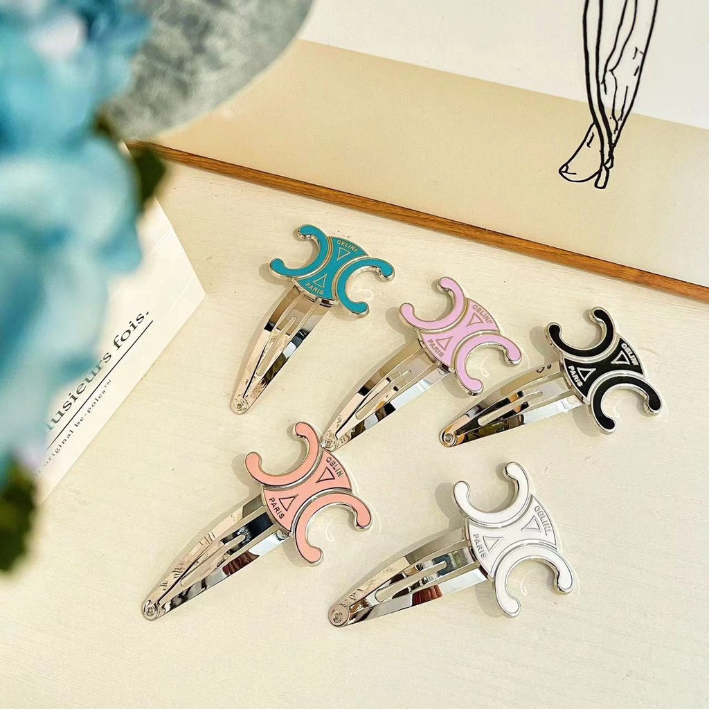 [Magpie] กิ๊บติดผมด้านข้าง ขนาดใหญ่ 8 ซม. สีสดใส สไตล์เรโทร สําหรับผู้หญิง