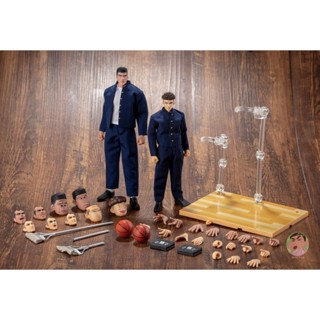 Dasheng  Slam Dunk Akagi Takenori &amp; Ryota Miyagi School Uniform Ver. Action figure