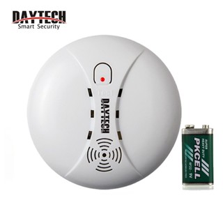 ✹❖Daytech อุปกรณ์ตรวจจับควัน เครื่องตรวจจับควันไฟ เครื่องตรวจจับควัน เซ็นเซอร์สัญญาณเตือนไฟไหม้ไร้สายอัจฉริยะ