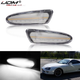 ไฟเลี้ยว LED ติดกันชนหน้า สําหรับ Toyota SUPRA MK.4 00-05 Toyota Celica 2 ชิ้น