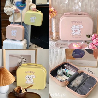 ส่งจากไทย🍑 กระเป๋าเครื่องสำอางค์ Rabbit สีหวาน กล่องเครื่องสำอางค์ Cosmetic bag กระเป๋าจัดระเบียบ กระเป๋า กระเป๋าน่ารัก