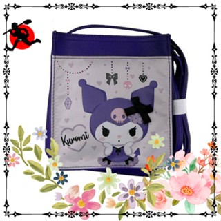 Sanrio Kuromi Chan กระเป๋าสะพายไหล่ ขนาดเล็ก สีม่วง 18 ซม. X 16 ซม. สําหรับเด็ก【ส่งตรงจากญี่ปุ่น】