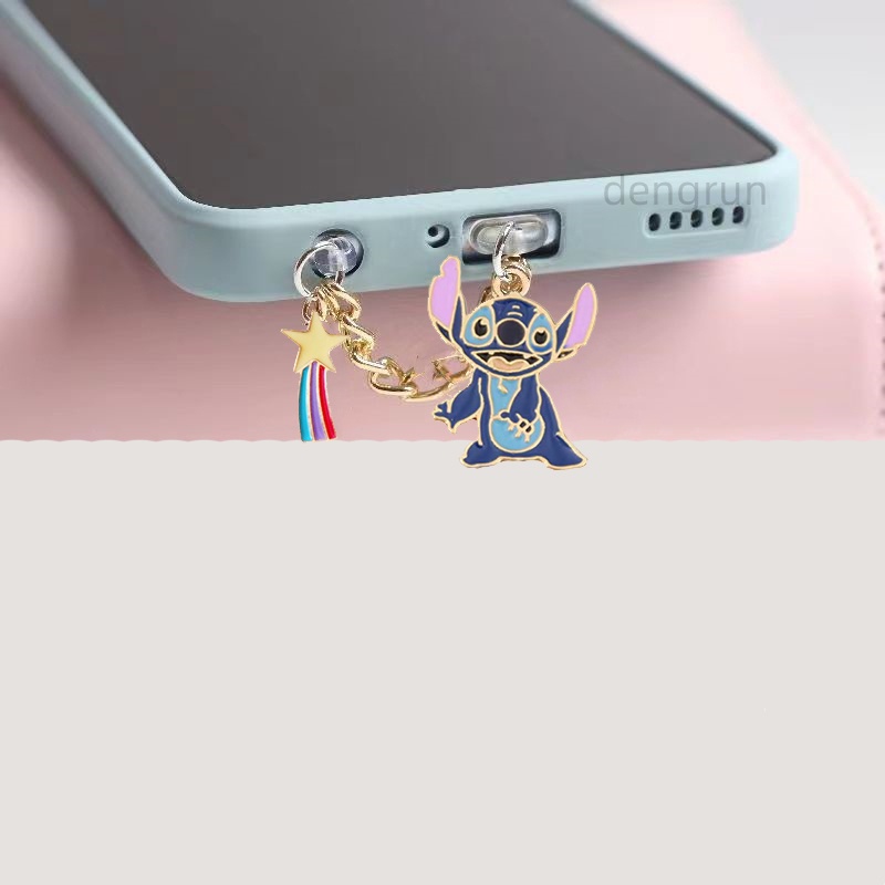 จี้ห้อยโทรศัพท์อนิเมะน่ารักๆ pooh disney ดิสนีย์หมีพูห์ จุกกันฝุ่นโทรศัพท์ type c จุกกันฝุ่นลําโพง iphone ที่ห้อยโทรศัพท์มือถือ - รูปที่ 4