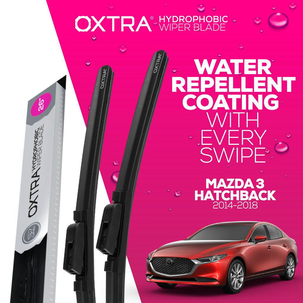 ที่ปัดน้ำฝน Trapo Hydrophobic Mazda 3 Hatchback (2014-2018) 1 Set