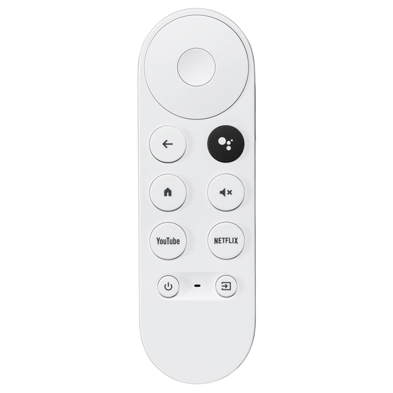 เปลี่ยนใหม่สําหรับ 2020 Google Chromecast 4K Snow G9N9N เสียงบลูทูธ Google Chromecast รีโมทคอนโทรล/ฝ