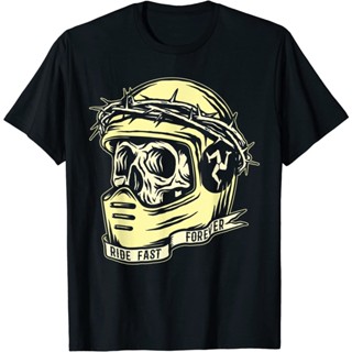 Isle of Man - Ride Fast Forever-เสื้อยืด TT RACER