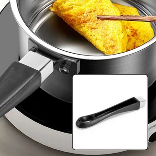 ด้ามจับกระทะและหม้อ อะไหล่ซ่อมเครื่องครัว สีดำ