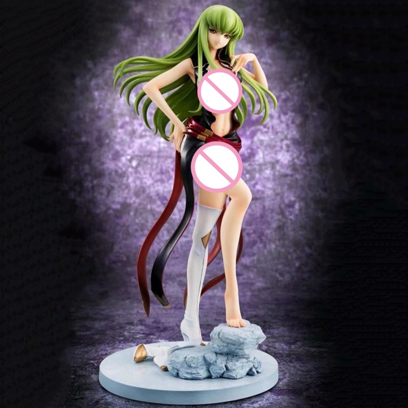 19cm Anime CODE GEASS Lelouch of The Rebellion C.C.Action Figure PVC Driving Suit 10th Anniversary Collection Model Doll