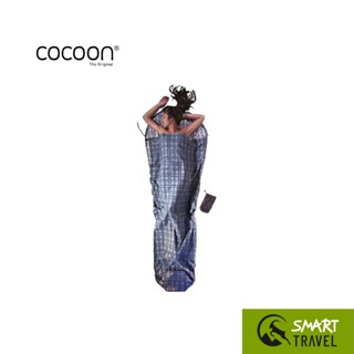 COCOON MUMMYLINER/241x90/56/COTTON FLANNEL ถุงรองนอน ถุงนอนสำหรับพกพา ตั้งแคมป์ ผ้าสักหลาด สี FOREST