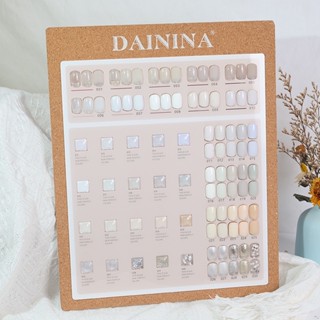 สีเจล DAININA โทนขาว 30 สี แถมชาทสีฟรี