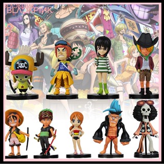 &lt; Sunshine123 ของเล่นฟิกเกอร์ One Piece 9 ชิ้น