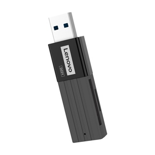 Lenovo Card ReaderUSB 2.0 TF/SD Card Reader เครื่องอ่านการ์ด 2in1 USB 2.0 เครื่องอ่านการ์ดหน่วยความจํา ช่องเสียบคู่ ไมโครการ์ด ดิจิทัล อะแดปเตอร์ ความเร็วสูง ช่องเสียบคู่