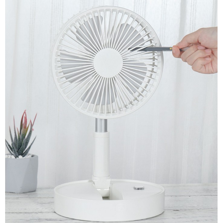 พัดลมและอะไหล่ Desktop fan pedestal fan พัดลมไร้สาย P10S/P10/P9S /P9มีแบตในตัว พับได้พกพา พัดลมตั้งพ