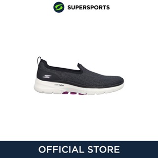 SKECHERS Slip-ins™: GO WALK 6™ - Valentina รองเท้าลำลองผู้หญิง รองเท้าผ้าใบ