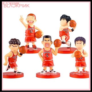 &lt;Sunshine123&gt; 5Pcs/Set Slam Dunk Model Figure Toy Doll Decor Birthday Christmas Holiday Gift