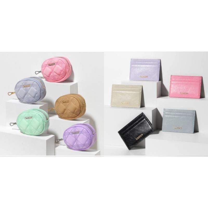 Carlyn Reeve Pouch, Pave Card Wallet ของแท้ พร้อมส่ง