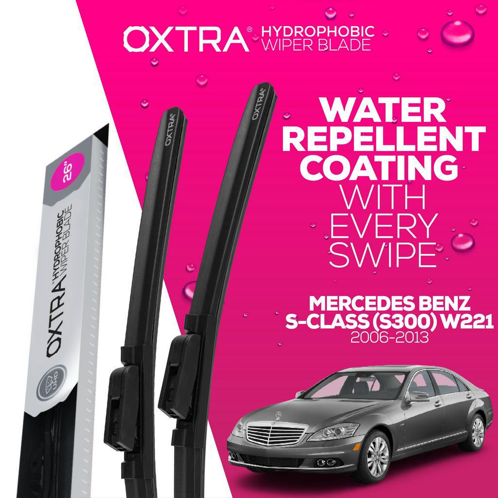 ที่ปัดน้ำฝน Trapo Hydrophobic Mercedes Benz S-Class (S300) W221 (2006-2013) 1 Set