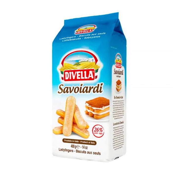 บิสกิต เลดี้ฟิงเกอร์ (สำหรับทีรามิสุ) Divella 400g. หยกออนไลน์