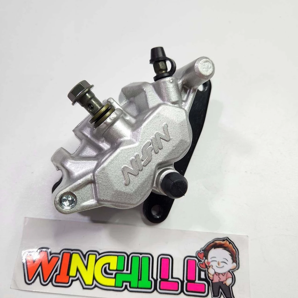 ปั๊มล่างแต่ง โลโก้นูน สีเงิน WAVE125R / WAVE125S / WAVE125i thumbnail 3