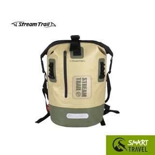 STREAM TRAIL DRY TANK 25L กระเป๋าเป้กันน้ำ ขนาด 25 ลิตร สี SAFARI SAND-OLIVE