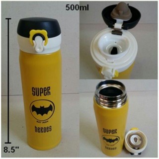 แก้วน้ำ ขวดน้ำเก็บความร้อน เย็น ลาย คิตตี้/ โดเรม่อน 500ML