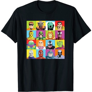 MARVEL Spider-Man: Beyond Amazing VINTAGE Retro villains T-Shirt