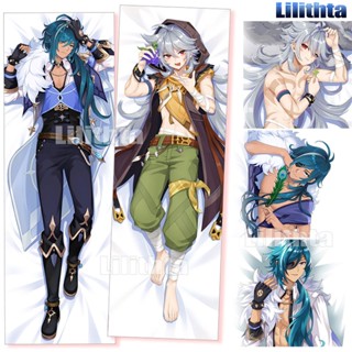 ปลอกหมอน ลายการ์ตูนอนิเมะ Dakimakura Genshin Impact Kaeya Razor Game แฮนด์เมด