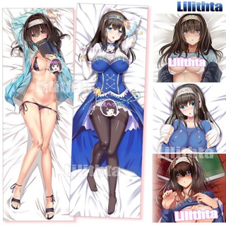 หมอนอนิเมะ Dakimakura Idolmaster Sagisawa Fumika ดิไอดอลมาสเตอร์ The IDOLM@STER Cinderella Girls ปลอกหมอนพิมพ์ลายการ์ตูน อะนิเมะหมอน ขายปลีกและขายส่ง Amine Game Pillowcase 抱き枕 动漫抱枕