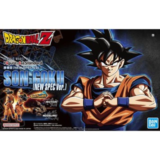 Bandai ฟิกเกอร์อนิเมะ Dragon Ball Son Goku NEW SPEC Ver. ชุดโมเดลฟิกเกอร์ประกอบ ของเล่น ของขวัญ สําหรับเด็ก