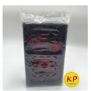 ฟองน้ำขัดล้อ ขัดยาง ราคาถูกขนาด 5x8 ยี่ห้อ SUN FORM