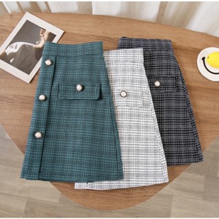 Renny Skirt 🪹 กระโปรงสาวอวบ มีเอว 34-38