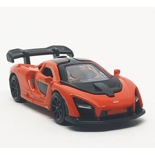 Majorette McLaren Senna Red/Black ล้อ 6SB Scale 1/56 (8cm) ไม่มี package