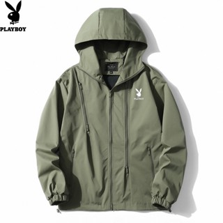 Playboy New Youth Versatile Entertainment Hooded Jacket Couple Jacket