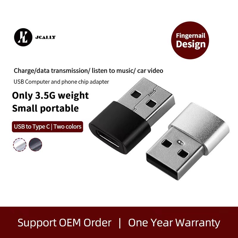 Jcally อะแดปเตอร์แปลง USB C 3.1 Type C ตัวเมีย เป็น USB 3.0 Type A ตัวผู้ สําหรับ iBasso DC05 DC06 D