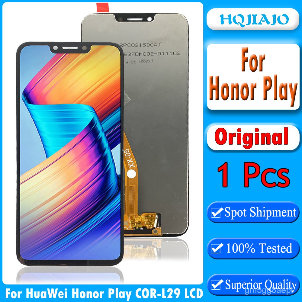 Al สำหรับ6.3 'Huawei Honor Play AL00จอแสดงผล LCD Touch Screen Digitizer Assembly สำหรับ Honor Play จอแสดงผลอะไหล่ซ่อม