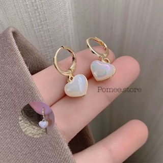 พร้อมส่ง ต่างหูห่วงหัวใจ