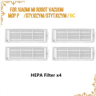 【อุปกรณ์เสริม】อะไหล่ไส้กรอง Hepa แบบเปลี่ยน สําหรับหุ่นยนต์ดูดฝุ่น For Xiaomi MIJIA Mop P STYJ02YM STYTJ02YM 3C LDS Viomi V2 PRO V3 SE Ailoka