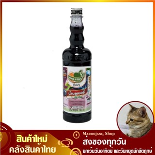 น้ำผลไม้เข้มข้น น้ำบลูเบอรี่ 755 มล. Dingfong DING FONG ติ่งฟง Concentrated Blueberry Squash Fruit Juice น้ำผลไม้ รสบลูเ