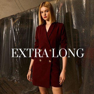 MAVE เดรส รุ่น Daylight Dress Suit Burgundy (Extra Long)